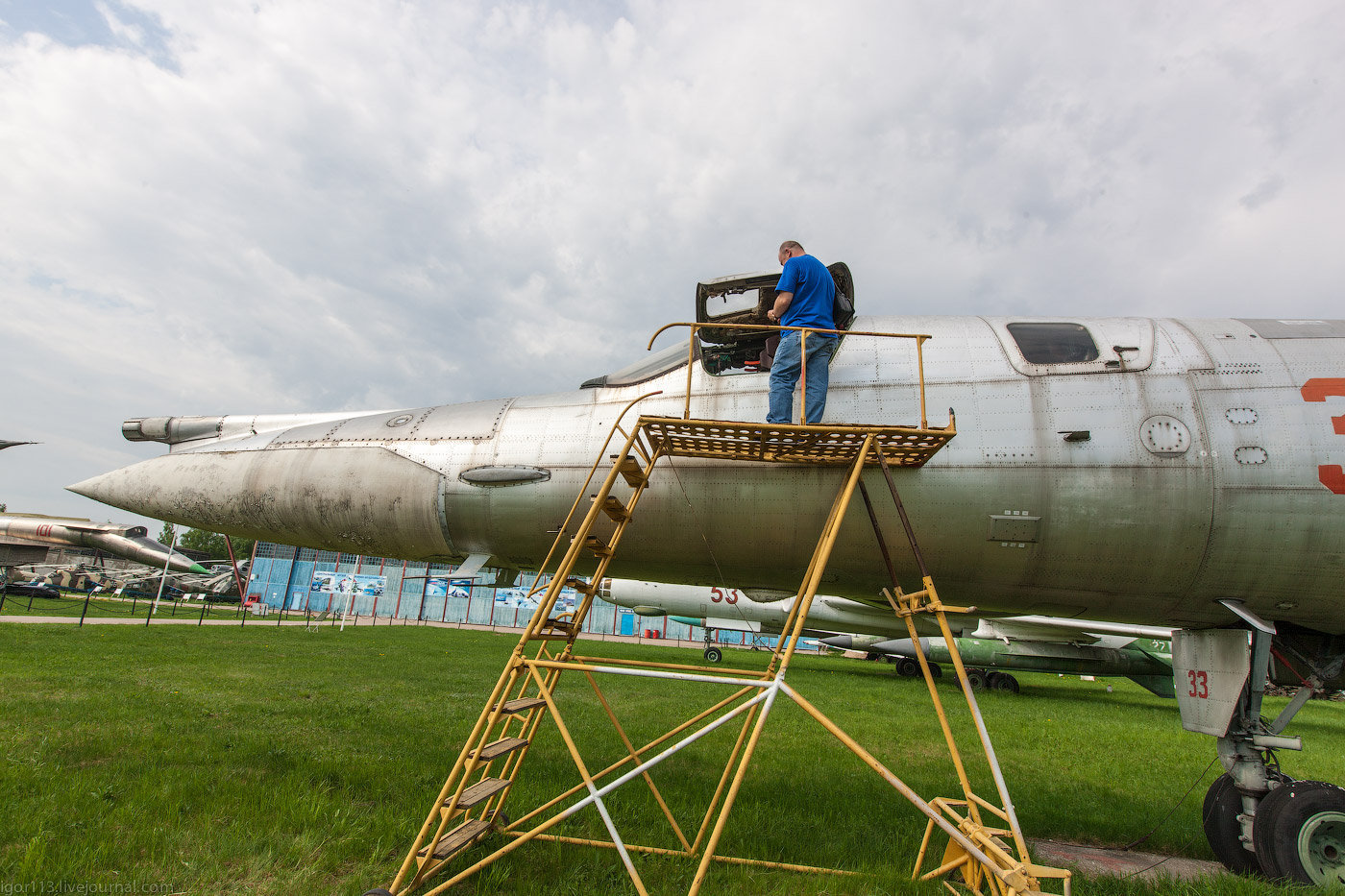  Музей ВВС Монино ч.29 : год 2013 Ту-22М0. 