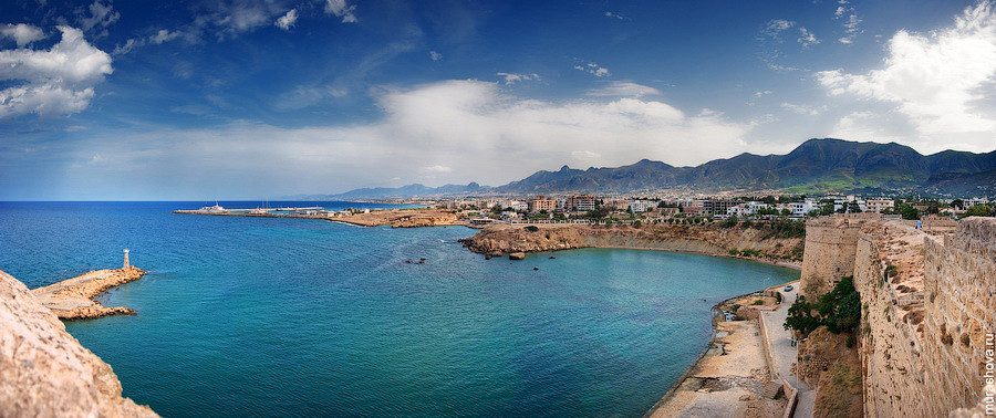 Северный Кипр, Киренийская гавань, вид со стен крепости