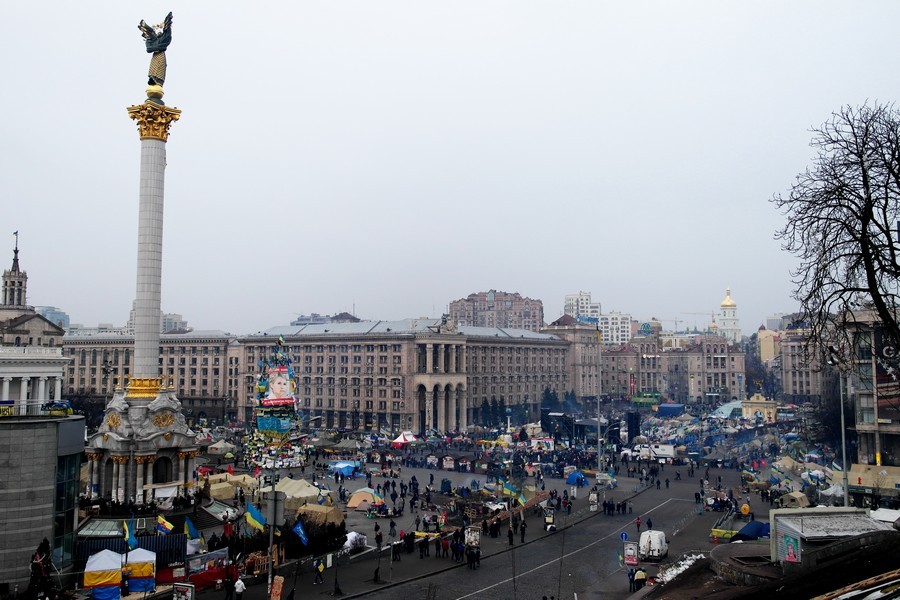 Прогулка по Евромайдану не в час пик 