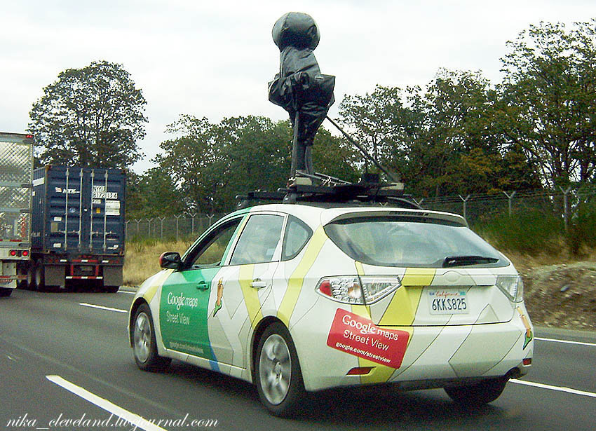 Google Maps Camera Car