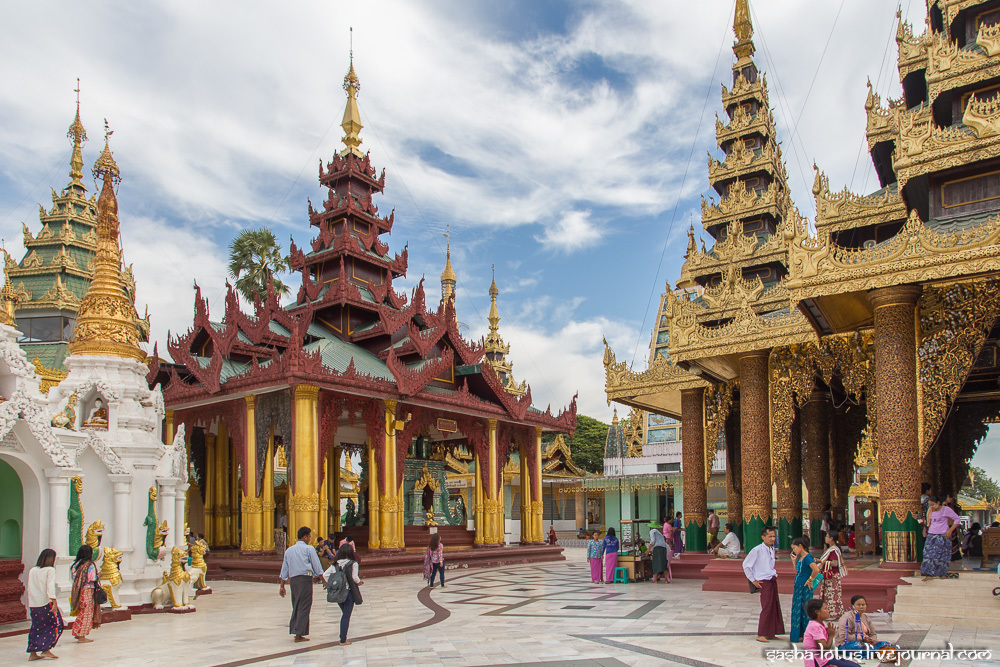Шведагон - золотая святыня Мьянмы