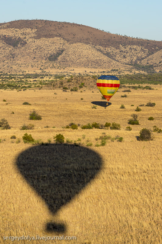 Африканское сафари на воздушном шаре