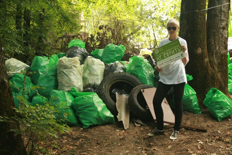 Как прошла акция «Блогер против мусора 2012»