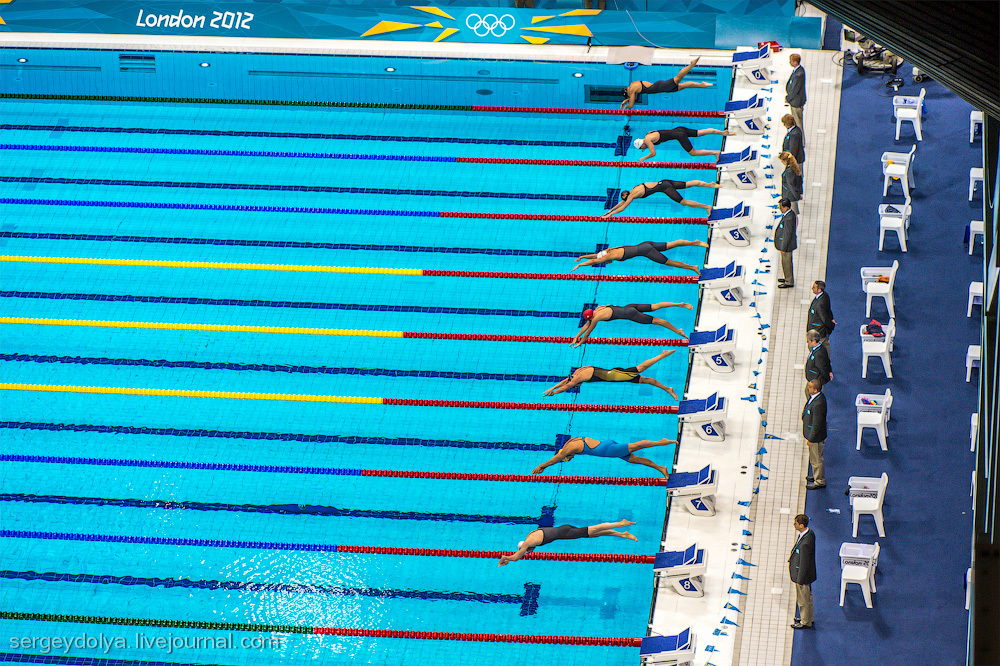 Олимпиада в Лондоне. Спортивная гимнастика и плавание