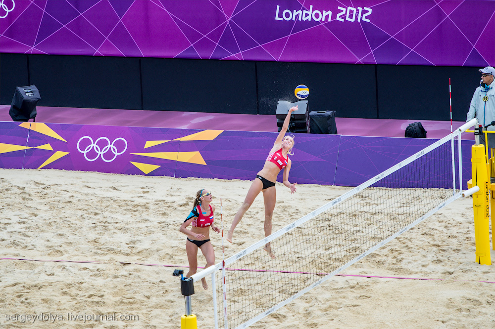 Олимпиада в Лондоне. Пляжный волейбол и легкая атлетика