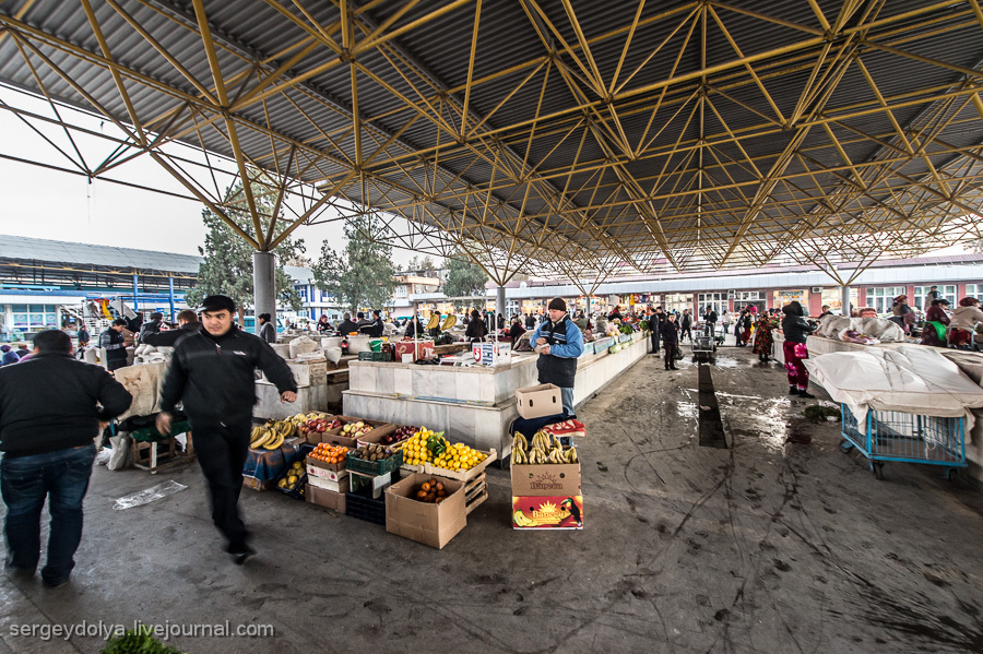 Узбекские рынки и местная кухня